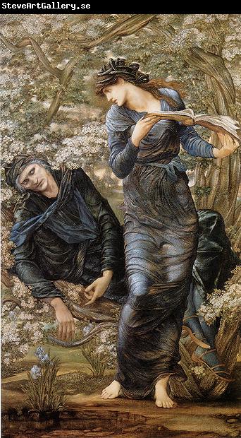 Edward Burne-Jones The Beguiling of Merlin